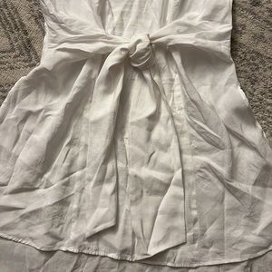 Express cami tie front tunic